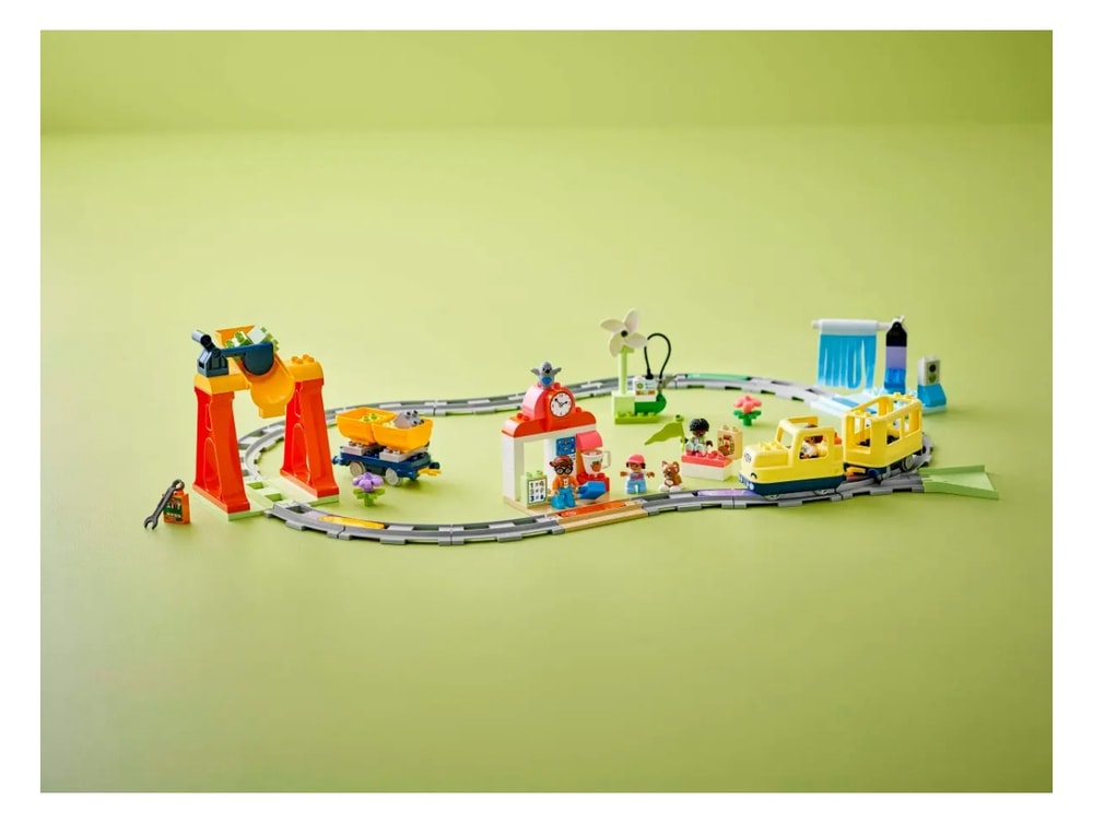 【LEGO 樂高】磚星球〡 10428 得寶系列 大型互動式社區列車 Big Interactive Community Train