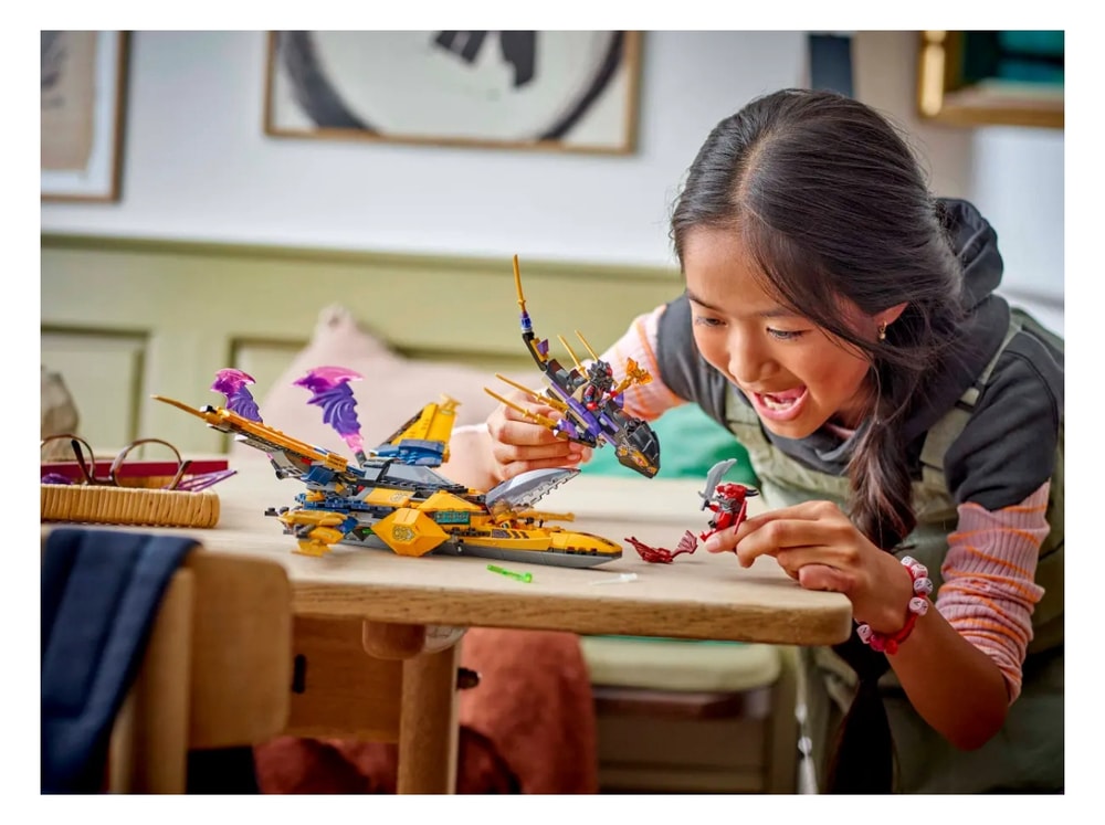 【LEGO 樂高】磚星球〡 71833 旋風忍者 拉斯和亞林的超級風暴噴射機 Ras and Arin's Super Storm Jet