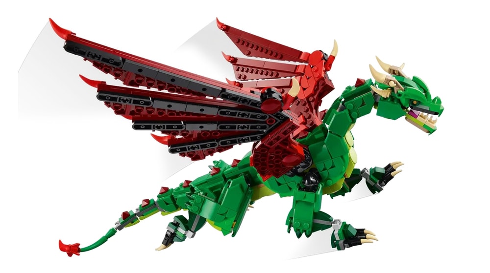 【LEGO 樂高】磚星球〡 31161 三合一系列 中世紀飛龍 Medieval Dragon