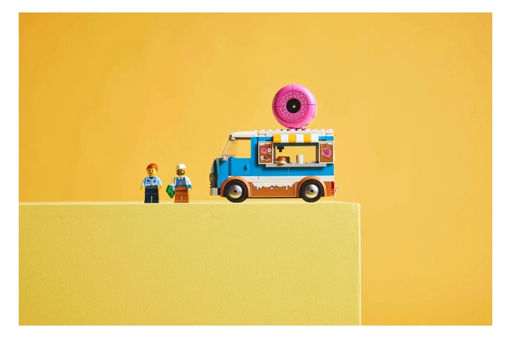【LEGO 樂高】磚星球〡 60452 城市系列 甜甜圈車 Donut Truck