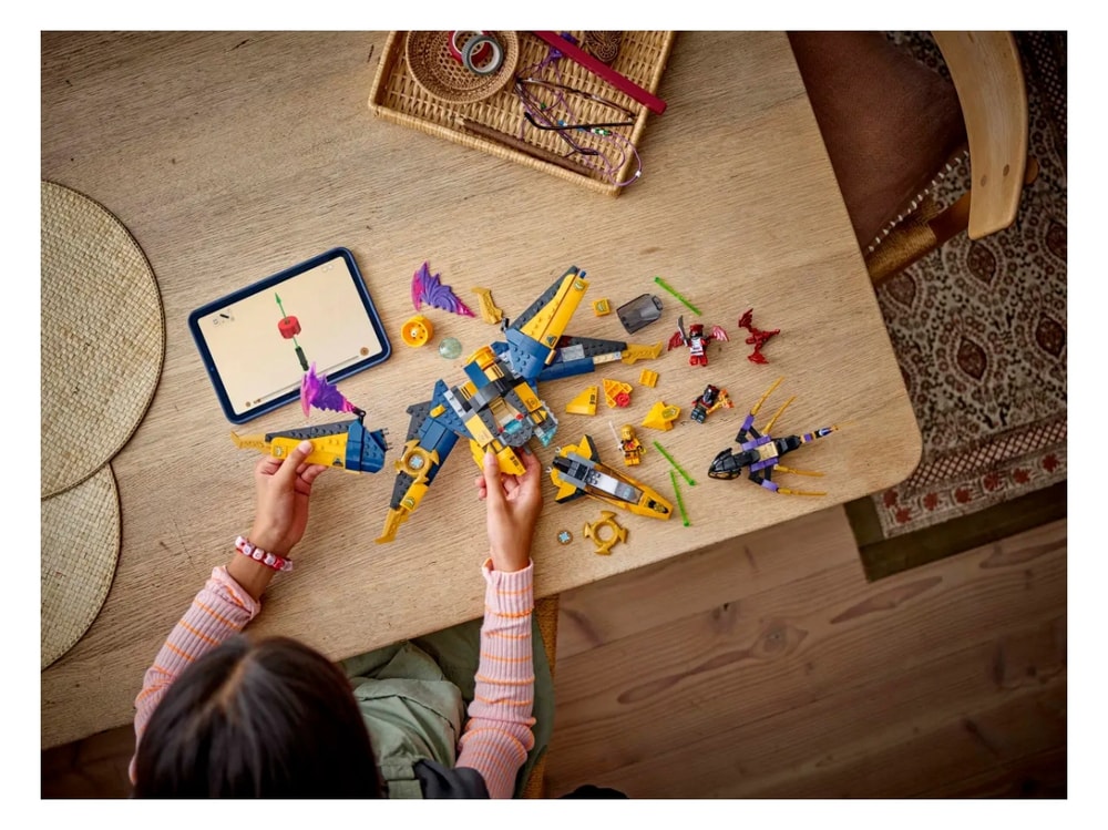 【LEGO 樂高】磚星球〡 71833 旋風忍者 拉斯和亞林的超級風暴噴射機 Ras and Arin's Super Storm Jet