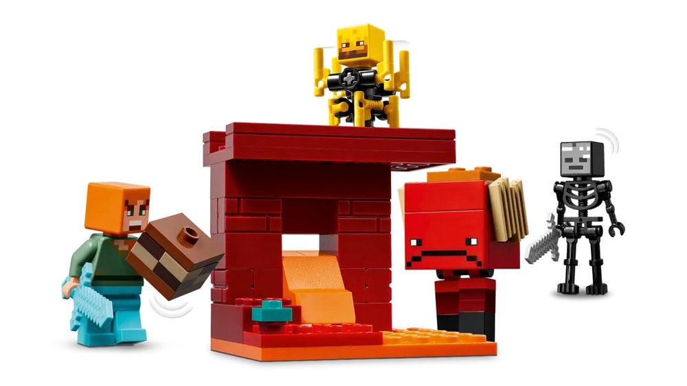 【LEGO 樂高】磚星球〡 21266 當個創世神 下界熔岩之戰 The Nether Lava Battle