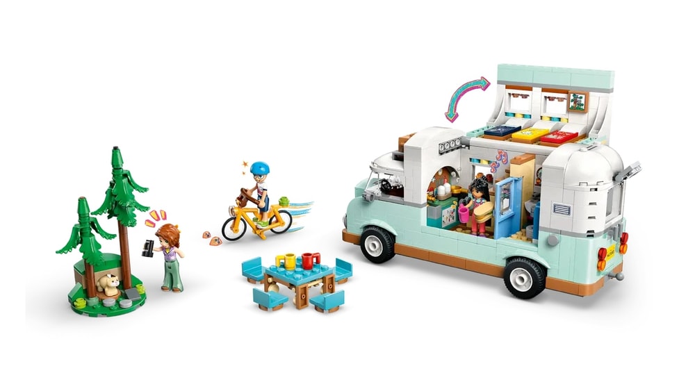 【LEGO 樂高】磚星球〡 42663 好朋友系列 友誼露營車冒險 Friendship Camper Van Adventure