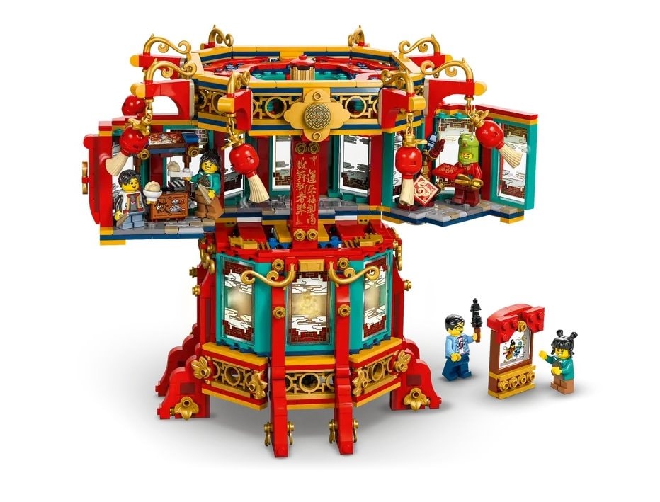【LEGO 樂高】磚星球〡 80116 中國新年系列 福來運轉燈 Trotting Lantern