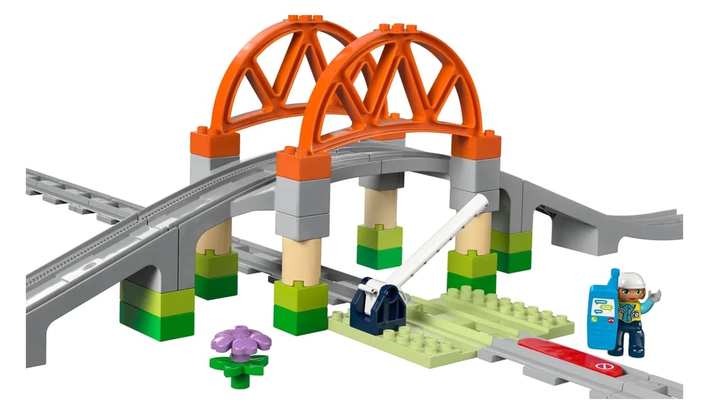 【LEGO 樂高】磚星球〡 10426 得寶系列 鐵路橋和軌道擴充組 Train Bridge and Tracks Expansion Set