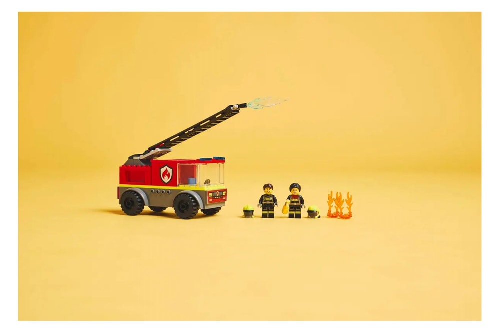 【LEGO 樂高】磚星球〡 60463 城市系列 雲梯消防車 Fire Ladder Truck