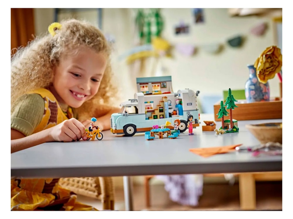 【LEGO 樂高】磚星球〡 42663 好朋友系列 友誼露營車冒險 Friendship Camper Van Adventure