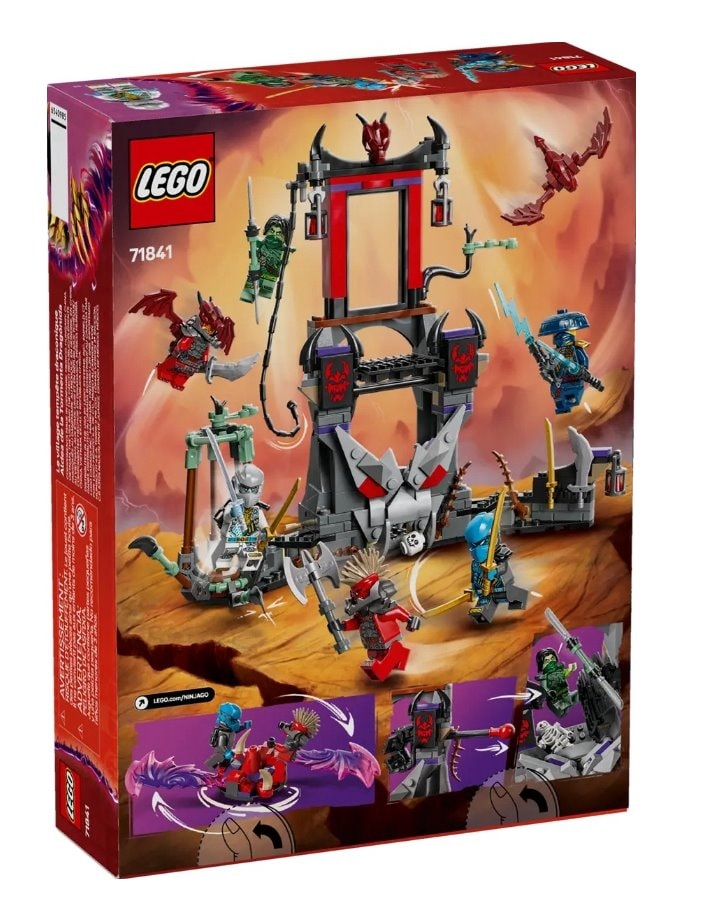 【LEGO 樂高】磚星球〡 71841 旋風忍者 龍人風暴村 Dragonian Storm Village