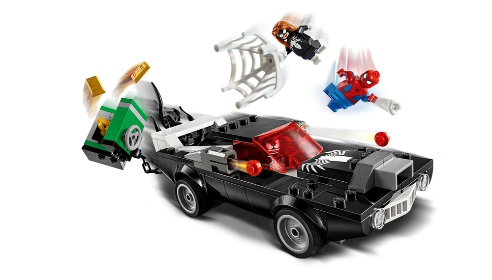 【LEGO 樂高】磚星球〡 76309 漫威系列 蜘蛛人大戰猛毒肌肉車 Spider-Man vs. Venom Muscle Car