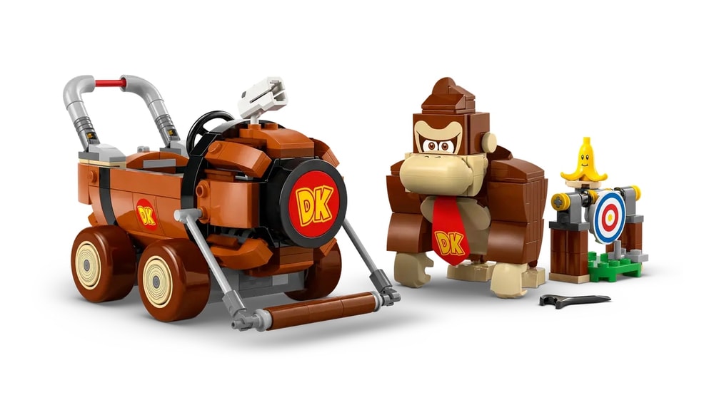 【LEGO 樂高】磚星球〡 72033 瑪莉歐系列 瑪利歐賽車-咚奇剛與DK巨型 Mario Kart™ – Donkey Kong & DK Jumbo