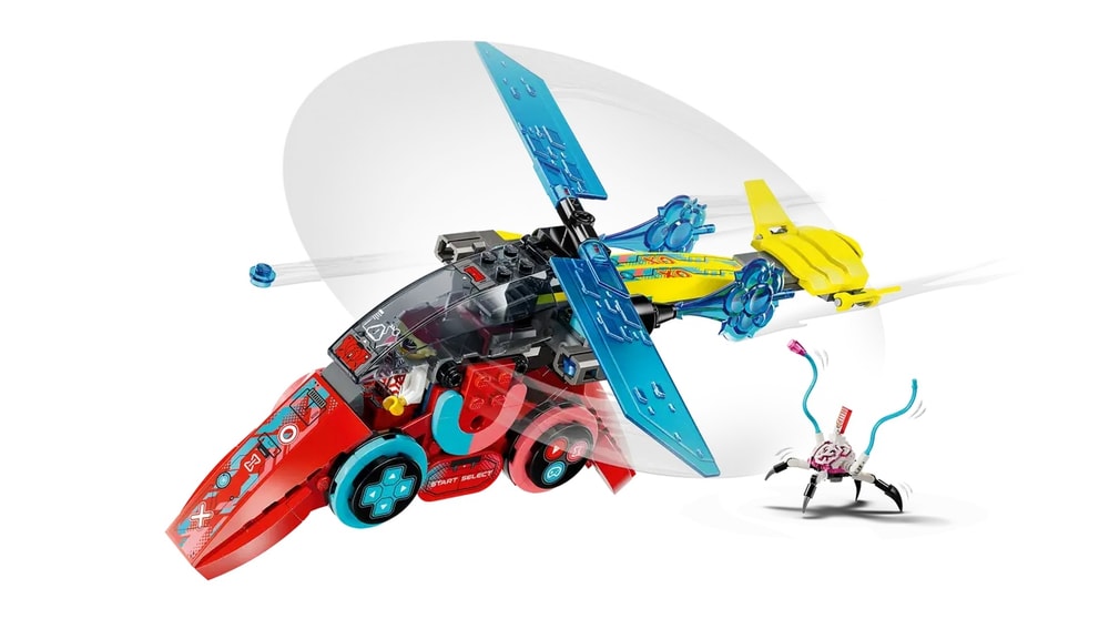 【LEGO 樂高】磚星球〡 71489 夢工廠系列 庫柏的遊戲控制器噴射機 Cooper's Gaming Controller Jet