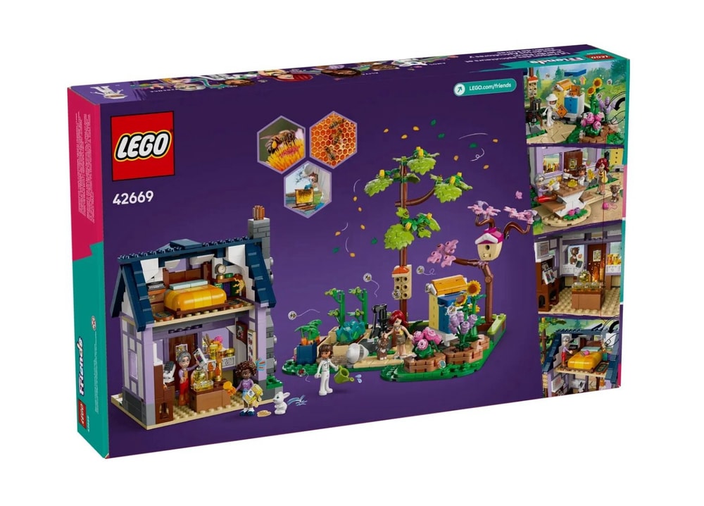 【LEGO 樂高】磚星球〡 42669 好朋友系列 養蜂人的家和花園 Beekeepers' House and Flower Garden