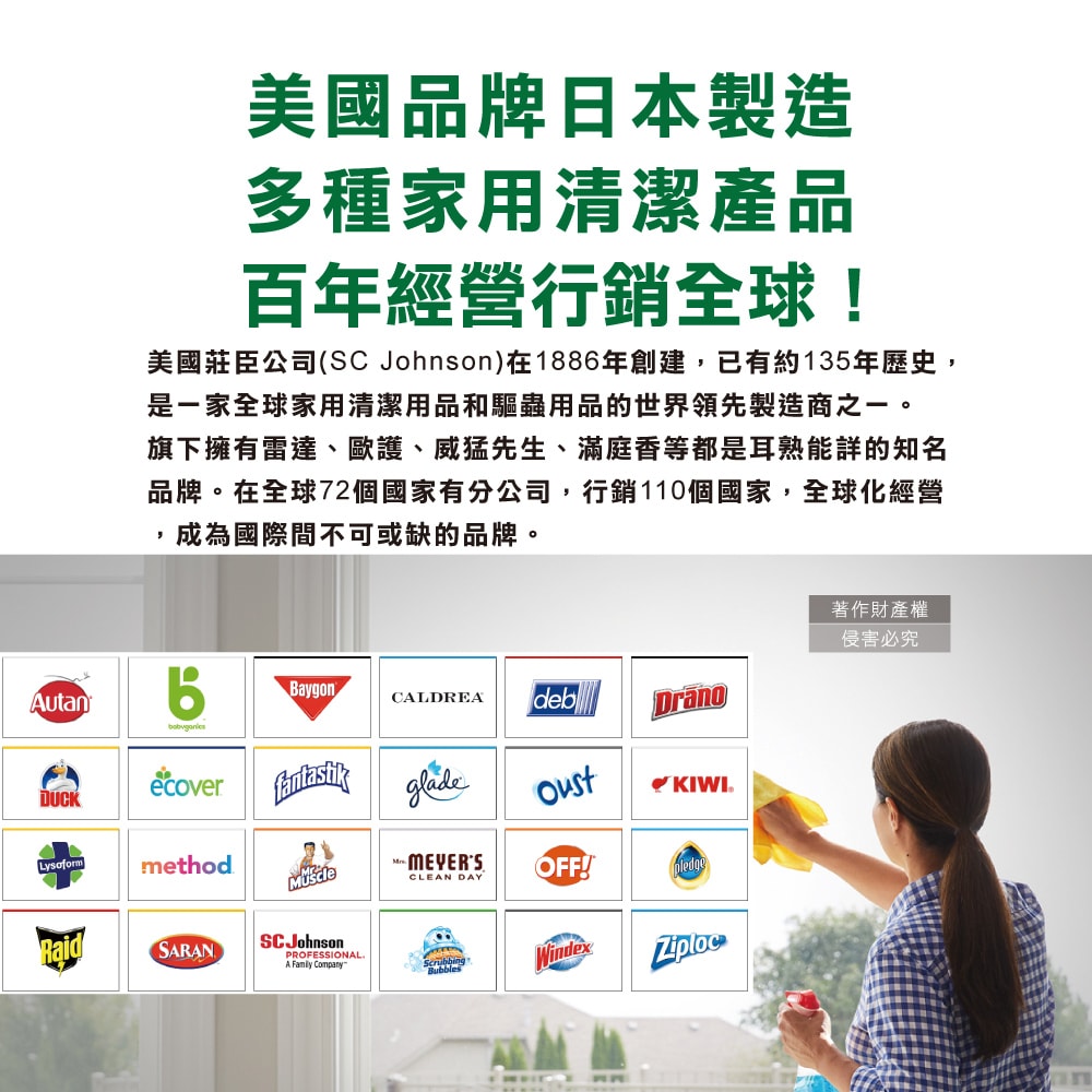 【S.C. JOHNSON 莊臣】免沾手拋棄式濃縮洗劑馬桶刷清潔組1盒(刷柄1支+刷架1座+水溶性刷頭4入)