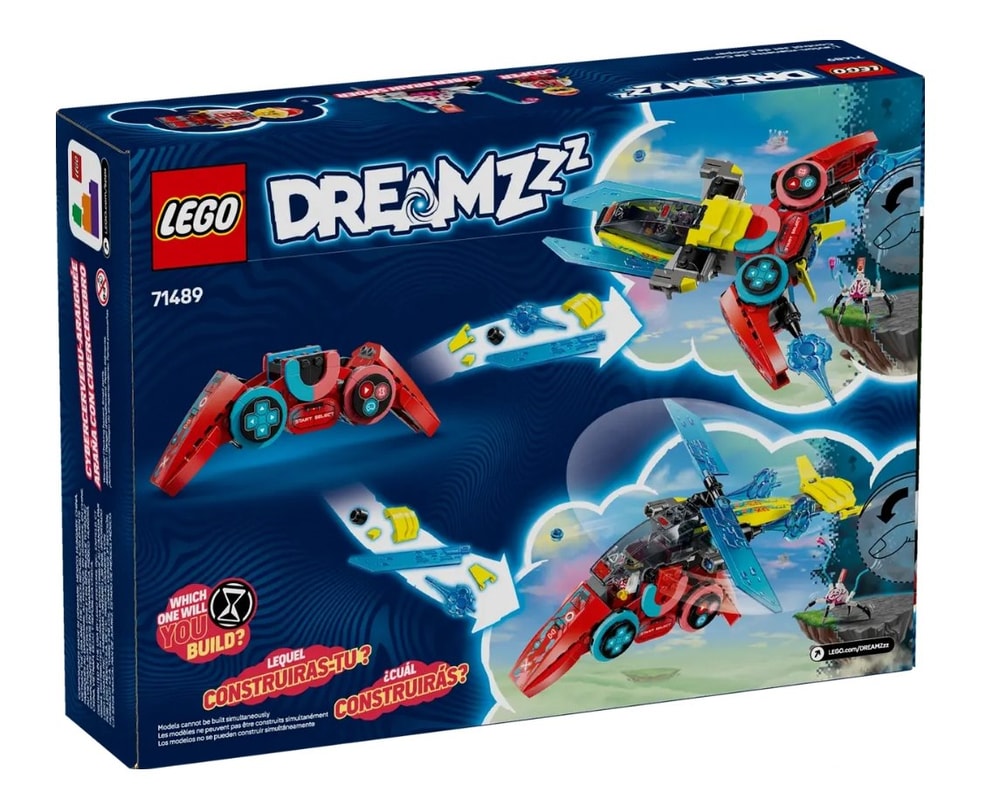 【LEGO 樂高】磚星球〡 71489 夢工廠系列 庫柏的遊戲控制器噴射機 Cooper's Gaming Controller Jet