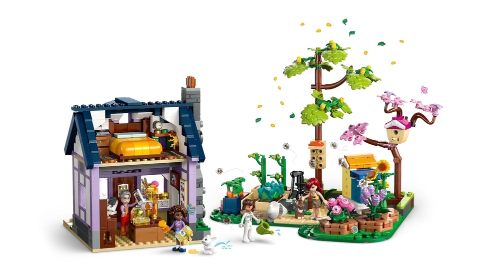 【LEGO 樂高】磚星球〡 42669 好朋友系列 養蜂人的家和花園 Beekeepers' House and Flower Garden
