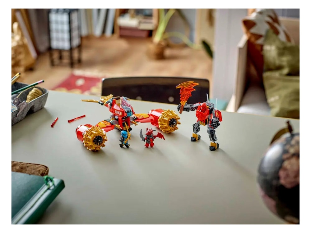 【LEGO 樂高】磚星球〡 71830 旋風忍者 赤地的機械人風暴騎士 Kai's Mech Storm Rider