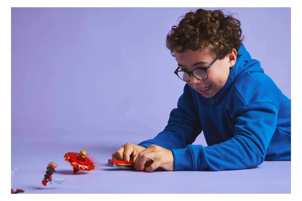 【LEGO 樂高】磚星球〡 71823 旋風忍者 赤地的猛龍旋風忍術陀螺 Kai's Dragon Spinjitzu Spinner