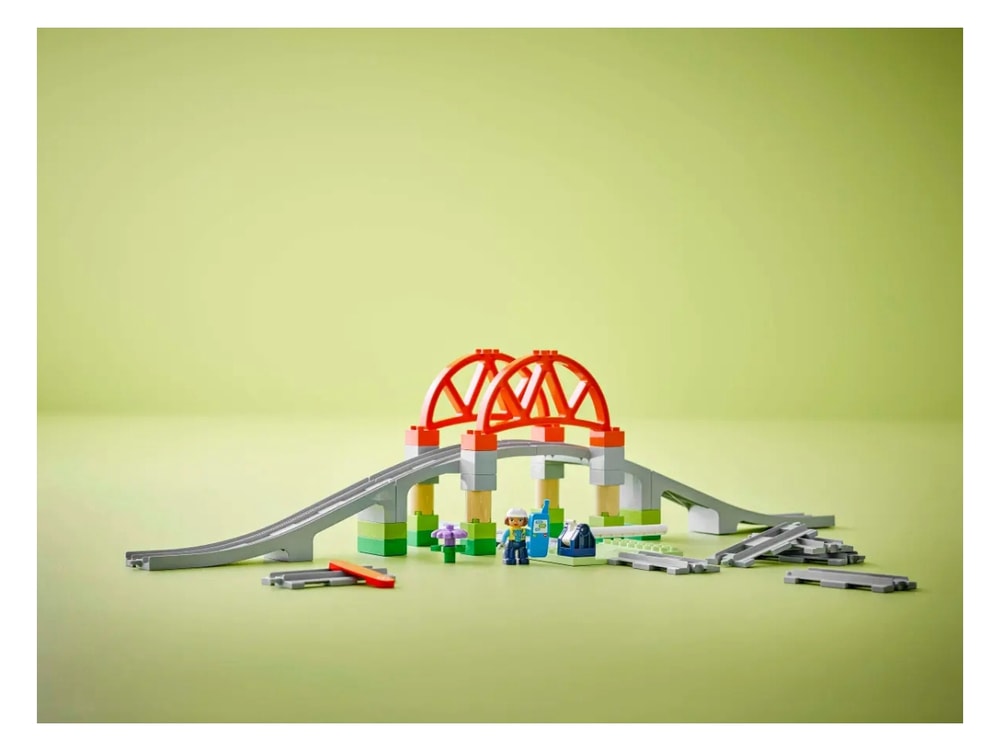 【LEGO 樂高】磚星球〡 10426 得寶系列 鐵路橋和軌道擴充組 Train Bridge and Tracks Expansion Set
