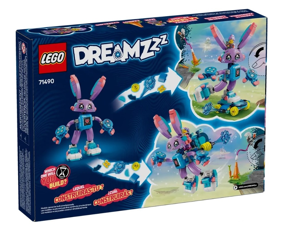 【LEGO 樂高】磚星球〡 71490 夢工廠系列 伊茲和電玩小兔邦啾洛 Izzie and Bunchurro the Gaming Bunny