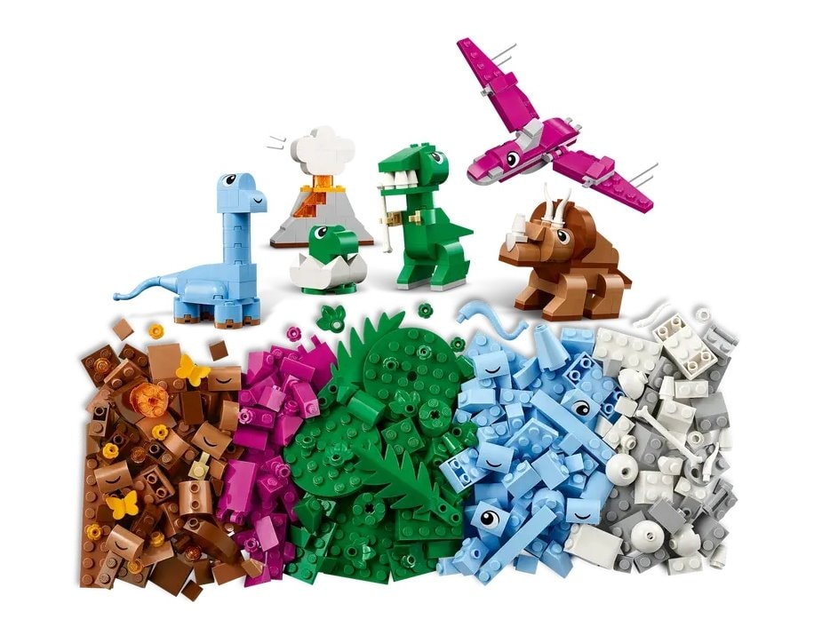 【LEGO 樂高】磚星球〡 11041 經典系列 創意恐龍套裝 Creative Dinosaurs