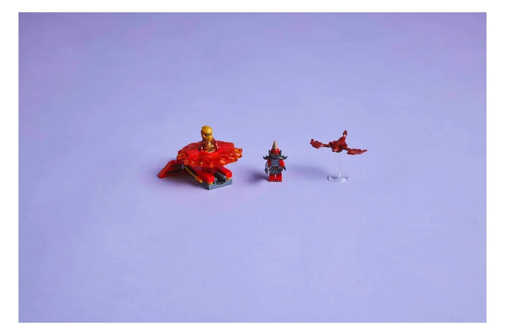 【LEGO 樂高】磚星球〡 71823 旋風忍者 赤地的猛龍旋風忍術陀螺 Kai's Dragon Spinjitzu Spinner