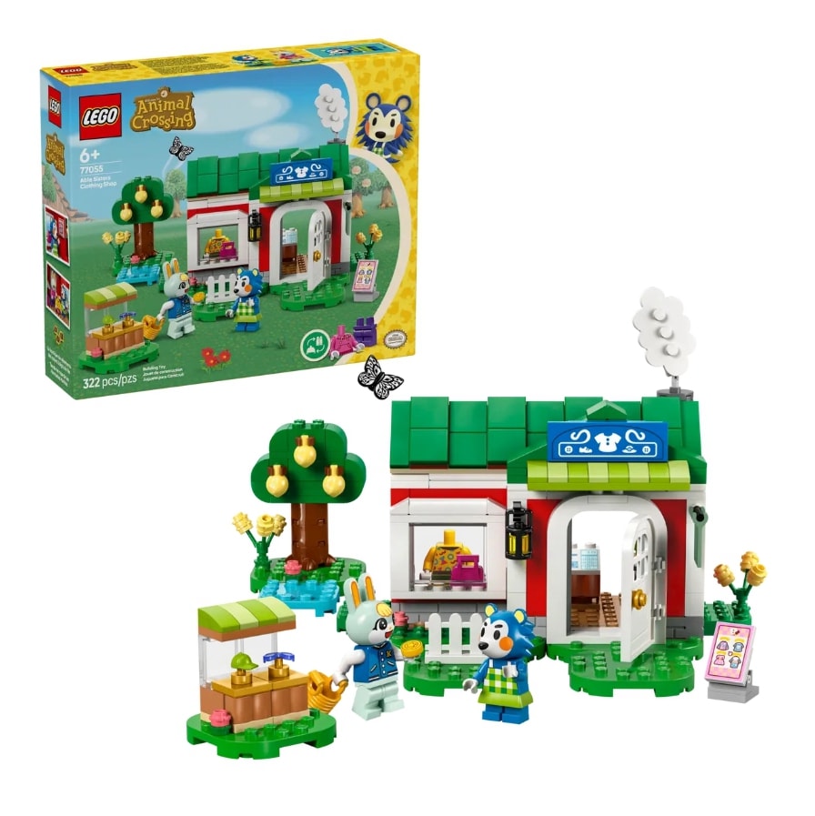 【LEGO 樂高】磚星球〡 77055 動物森友會 時尚服飾店「ABLE SISTERS」 Able Sisters Clothing Shop
