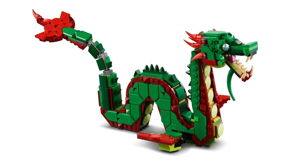 【LEGO 樂高】磚星球〡 31161 三合一系列 中世紀飛龍 Medieval Dragon