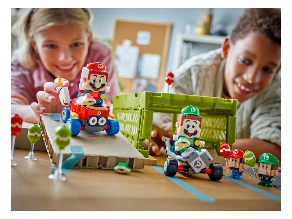 【LEGO 樂高】磚星球〡 72034 瑪莉歐系列 瑪利歐賽車-瑪利歐寶寶vs路易吉寶寶 Mario Kart™ – Baby Mario vs. Baby Luigi