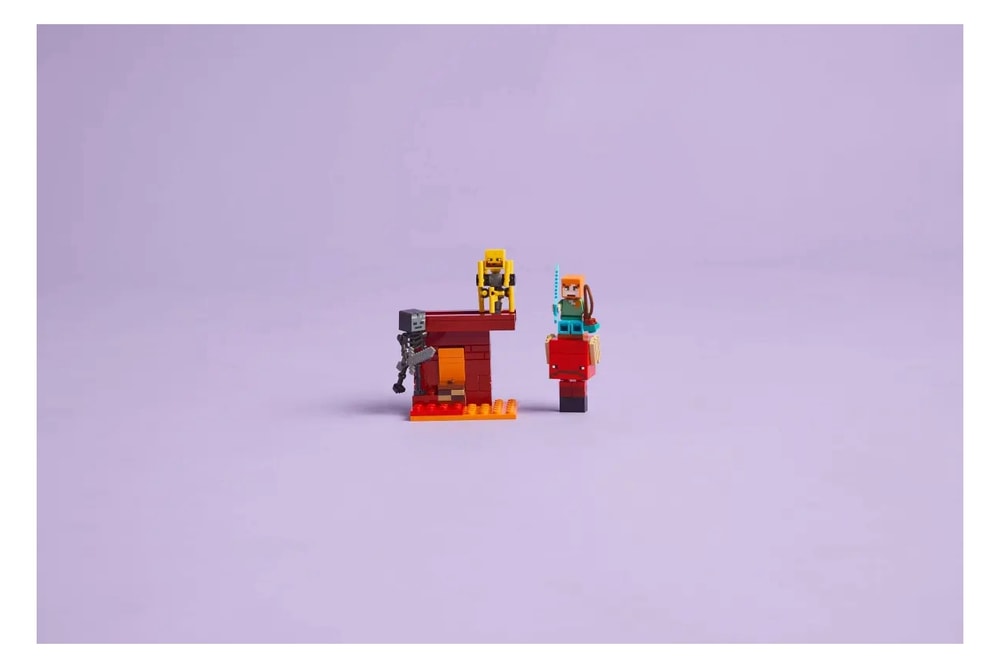 【LEGO 樂高】磚星球〡 21266 當個創世神 下界熔岩之戰 The Nether Lava Battle