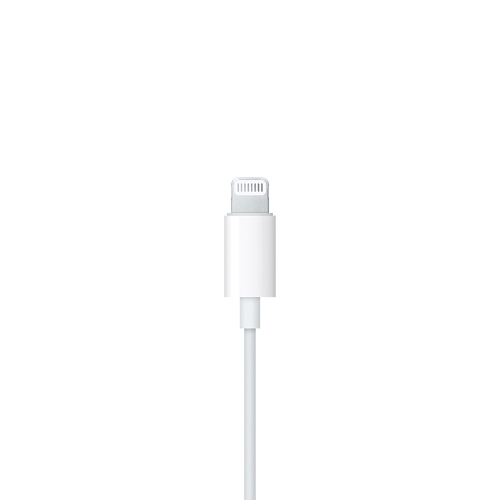 【Apple】EarPods (Lightning 連接器) 贈矽膠束帶*1