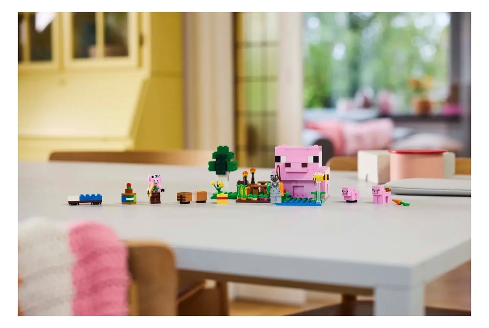 【LEGO 樂高】磚星球〡 21268 當個創世神 豬寶寶屋 The Baby Pig House