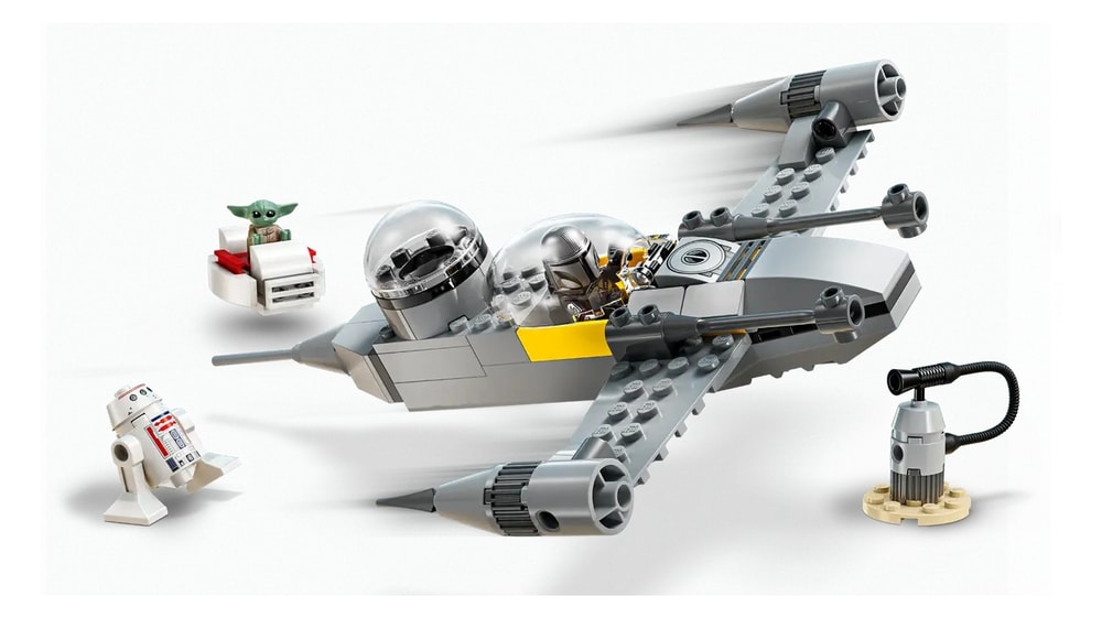 【LEGO 樂高】磚星球〡 75410 星際大戰 老曼和古古的 N-1 星際戰機™ Mando and Grogu's N-1 Starfighter™