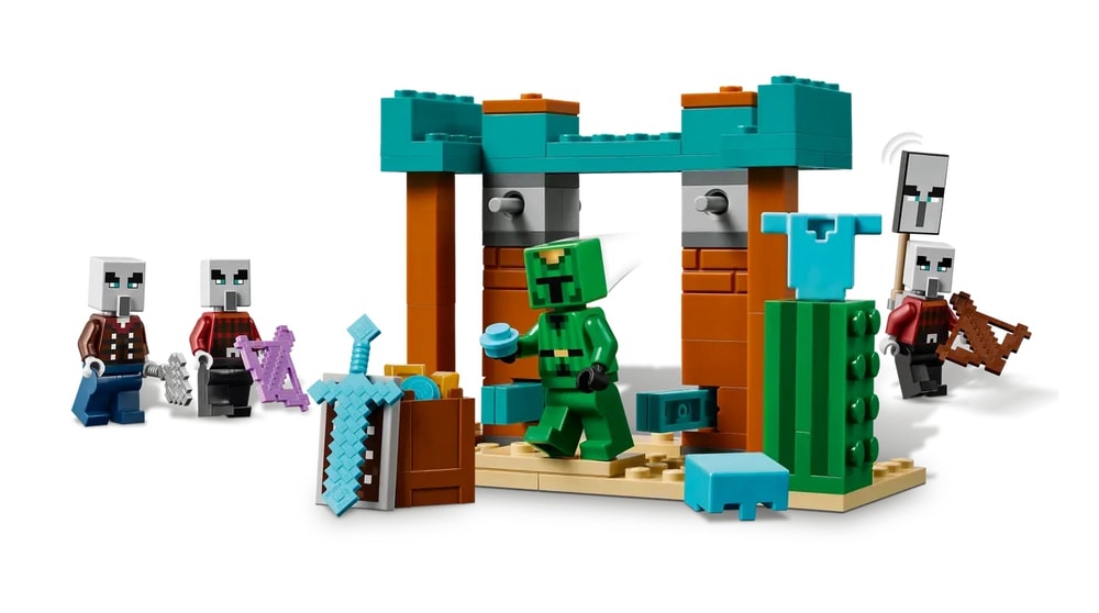 【LEGO 樂高】磚星球〡 21267 當個創世神 災厄沙漠巡邏隊 The Illager Desert Patrol