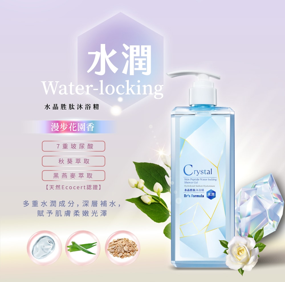 【Dr’s Formula 台塑生醫】水晶胜肽沐浴精500g*任選6入