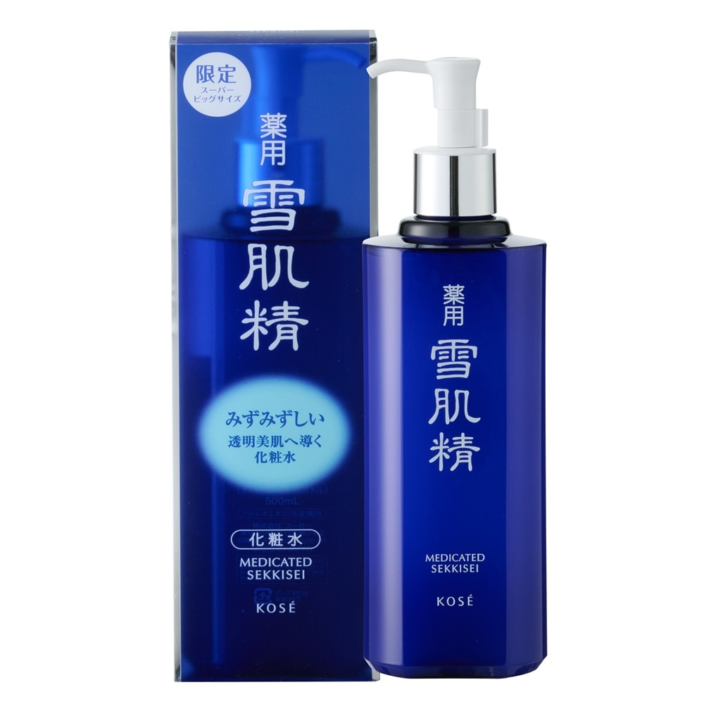 【KOSE 高絲】雪肌精化妝水500ml(一般款/極潤款)任選 台灣專櫃貨