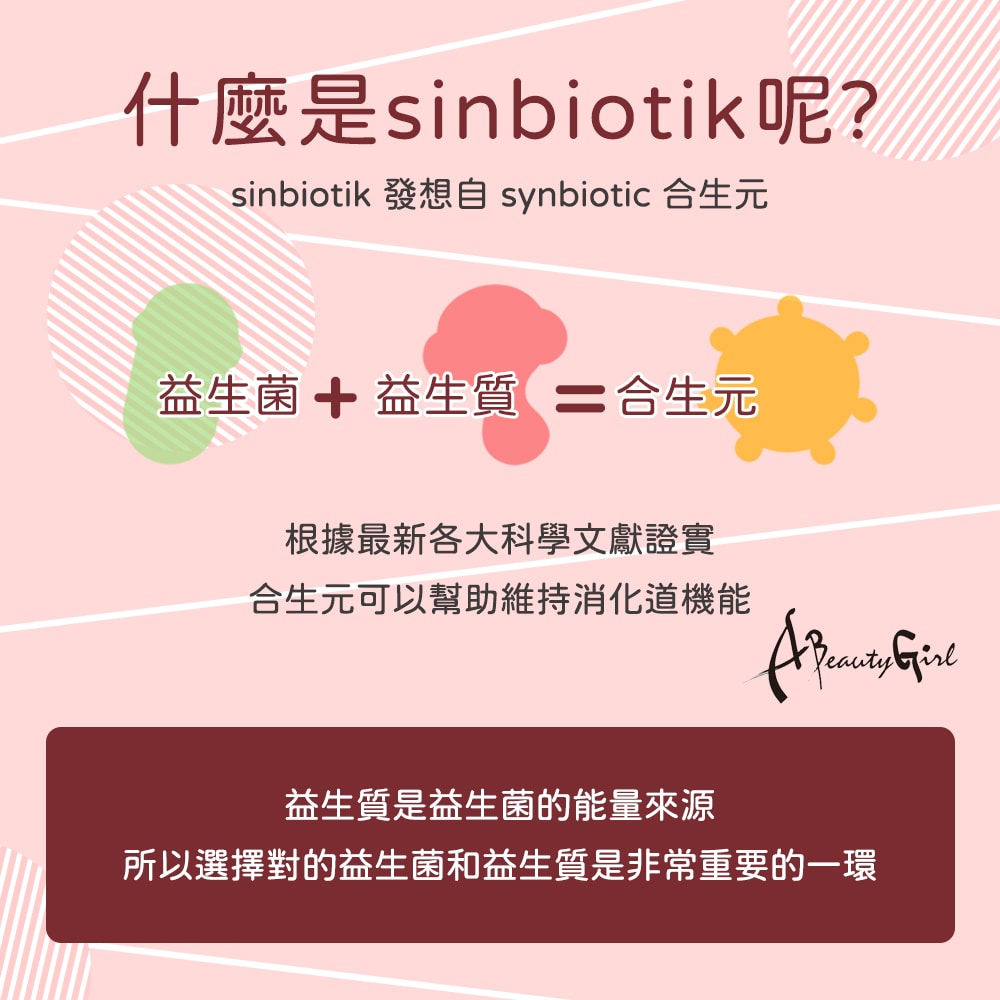 【A Beauty Girl】A Beauty Girl-sinbiotik女性專用蔓越莓益生菌30包x4袋(私密 健康維持 無添加糖 素食)