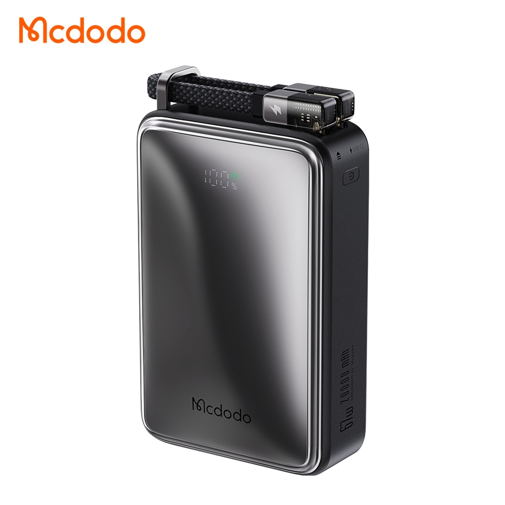 【Mcdodo 麥多多】20000mAh 急速 67W 3孔(2C1A)行動電源