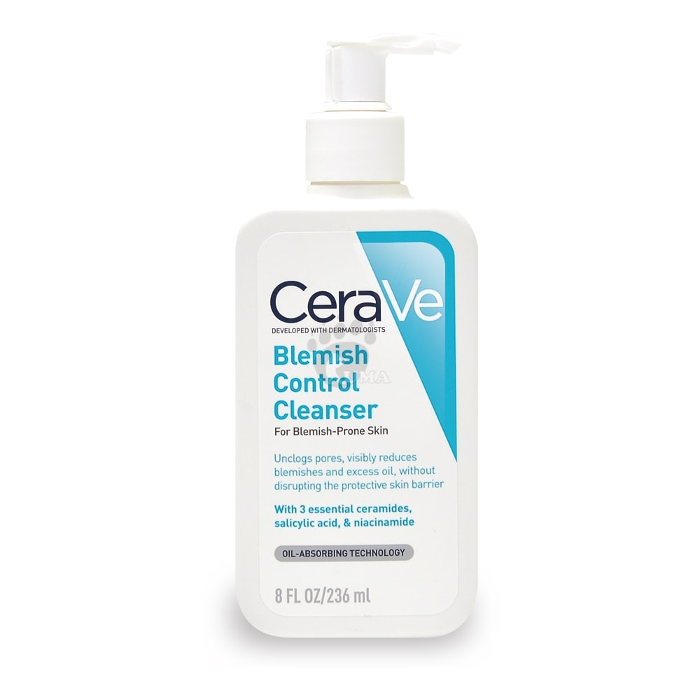 【CeraVe 適樂膚】淨膚白泥抗粉痘潔面露 236ml/瓶