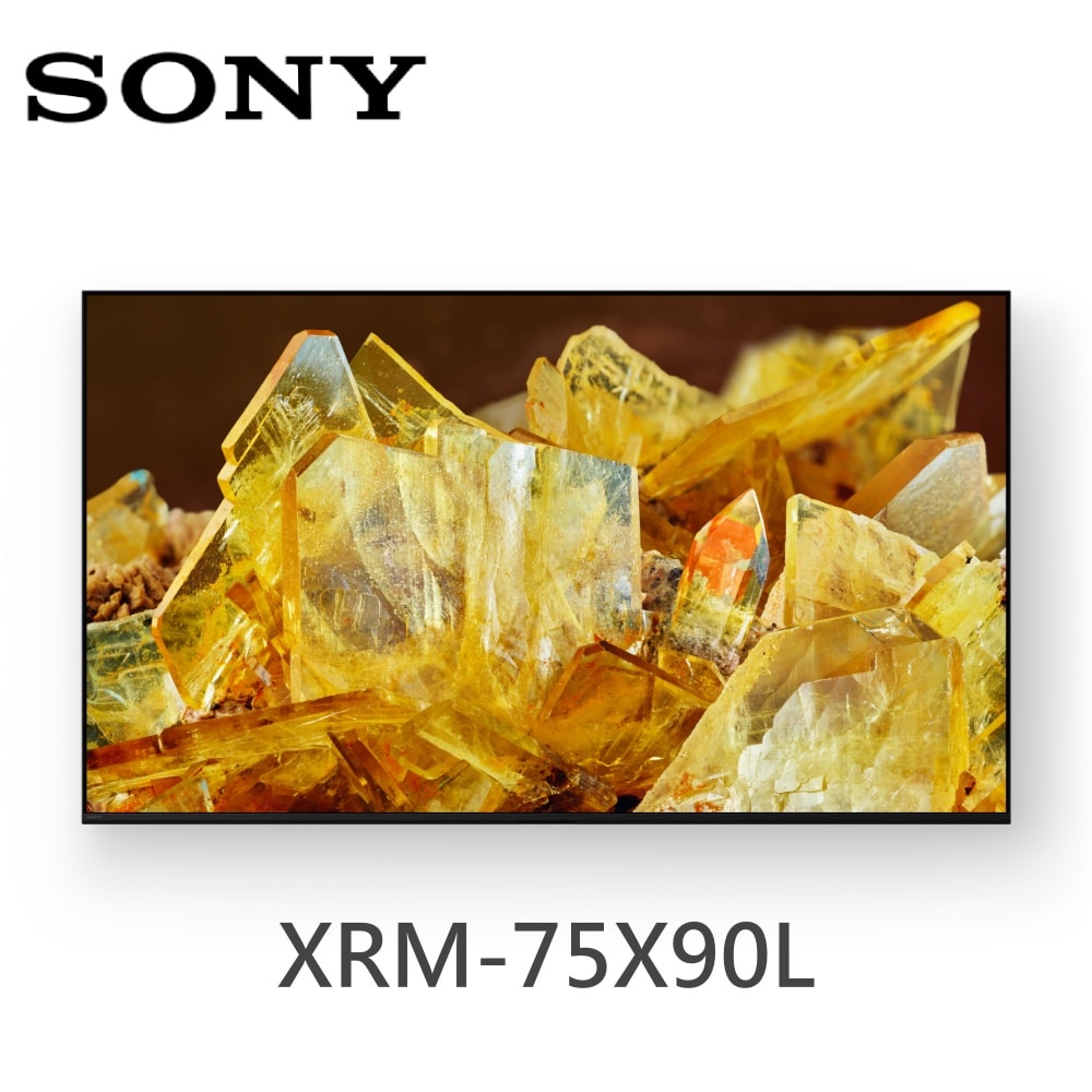 【SONY 索尼】XRM-75X90L 75吋 BRAVIA 4K Full Array LED 智慧聯網顯示器 液晶電視 《含桌放安裝》