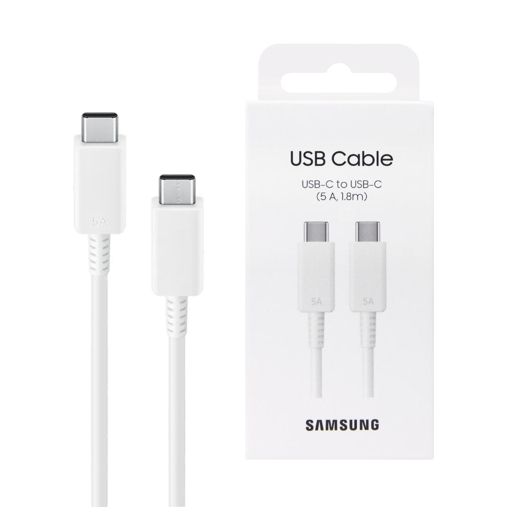 【Samsung 三星】原廠 25W PD 3.0超快充T2510+5A,1.8m 雙Type C 線DX510 (公司貨)