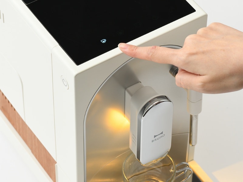 【BRUNO】BOE121-WH-KE 全自動義式咖啡機 可製奶泡 窄身設計 台灣公司貨