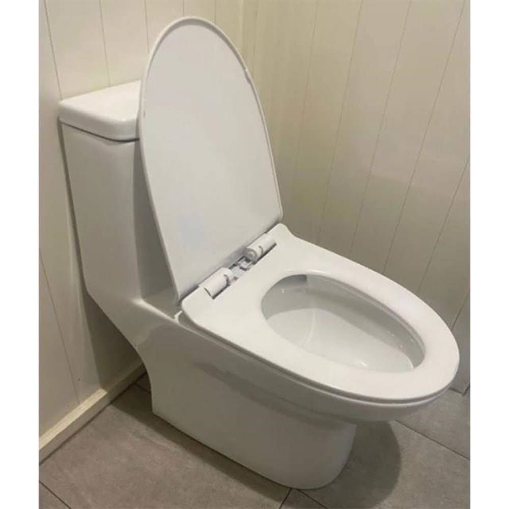 【CERAX 洗樂適】省水認證單體馬桶 R8022 類TOTO水龍捲二段式噴射虹吸洗淨 易潔釉面 高規緩降蓋(單體馬桶)