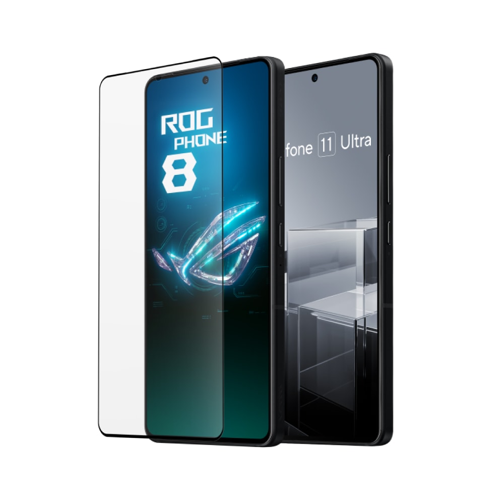 【ASUS 華碩】原廠 ROG Phone 8系列 / Zenfone 11 Ultra 抗菌玻璃保護貼 (AY2402)