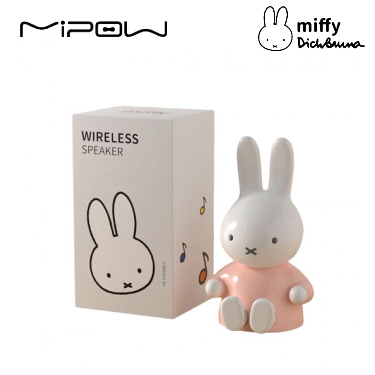 【MIPOW 麥泡】Miffy 造型藍牙公仔喇叭