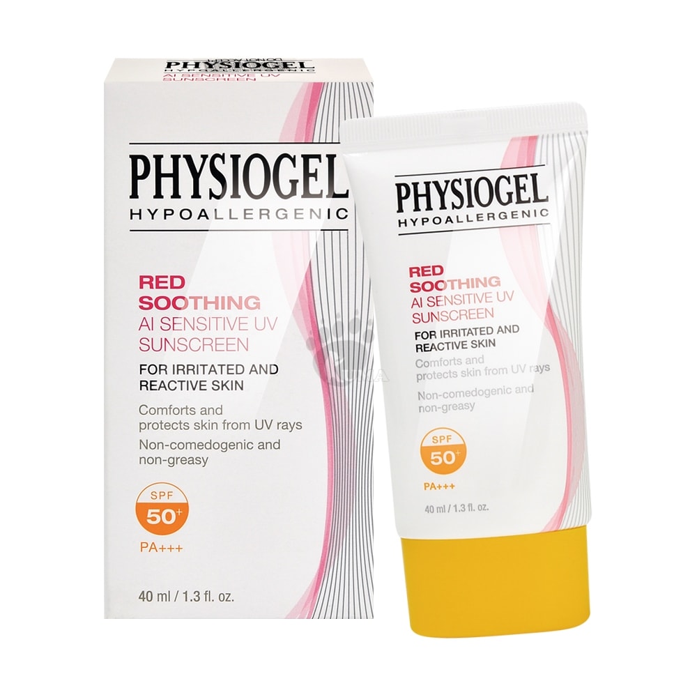【PHYSIOGEL 潔美淨】層脂質AI輕透防曬霜 SPF50+ PA+++ 40ml/瓶