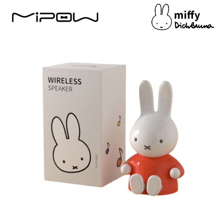 【MIPOW 麥泡】Miffy 造型藍牙公仔喇叭