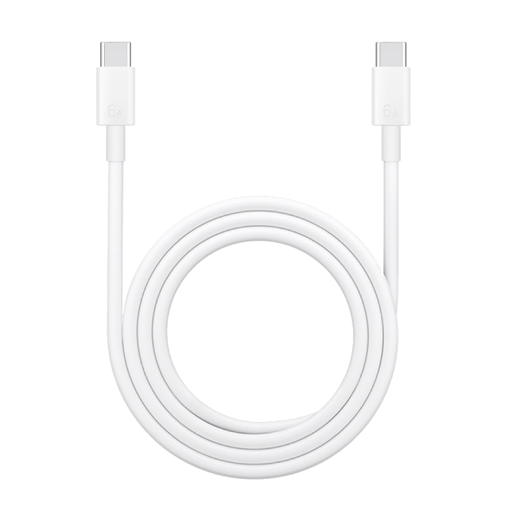 【HUAWEI 華為】原廠 Type-C to Type-C 6A 超級快充充電線 CC801 - 1m (密封袋裝)