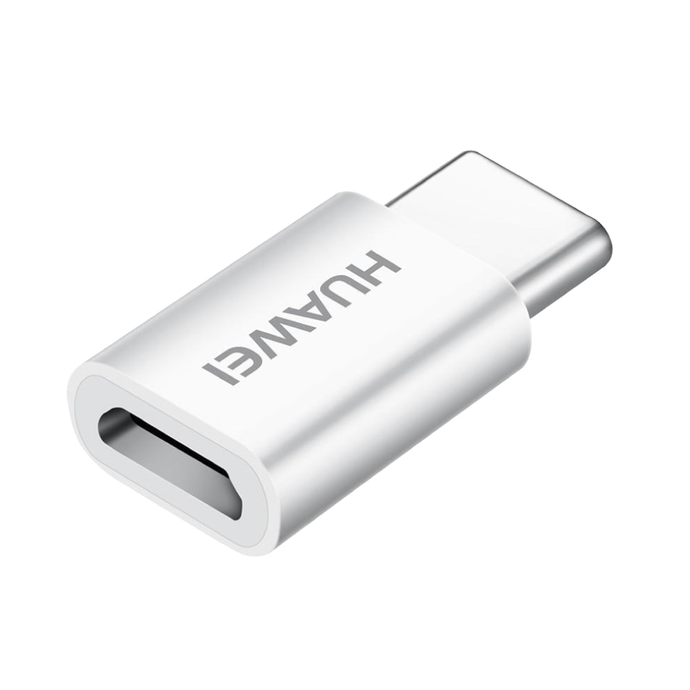 【HUAWEI 華為】原廠 Micro USB to Type-C 轉接頭 AP52 - 白 (台灣盒裝拆售款)