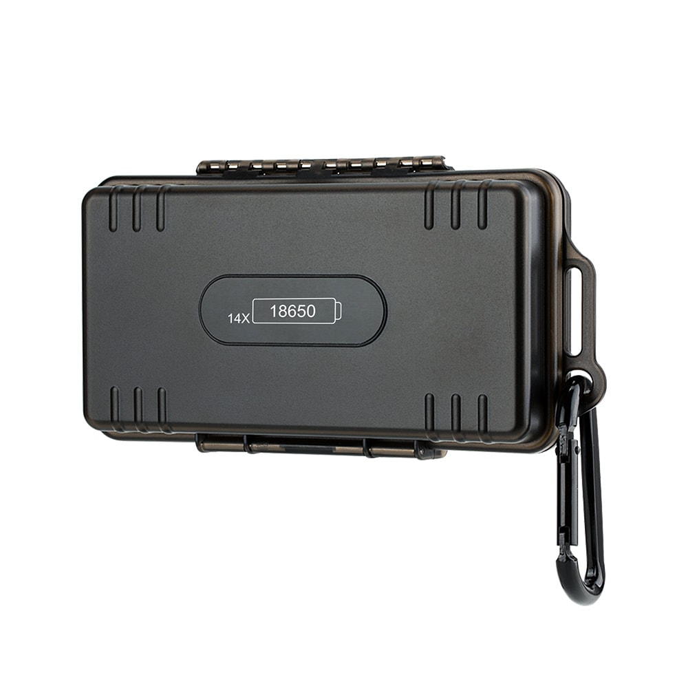 【JJC】隨身型18650防潑水電池收納盒(14顆)KCB-14x18650