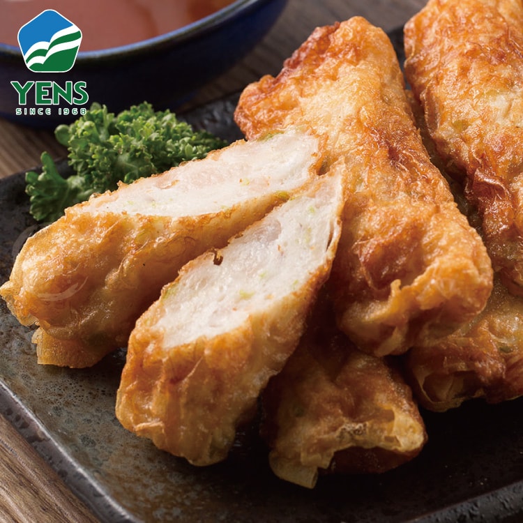 【勝崎生鮮】府城黃金蝦捲4盒組(300公克/10條)